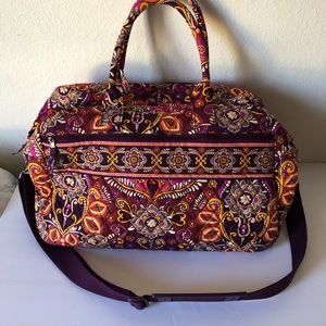 Vera Bradley weekender bag. Like new